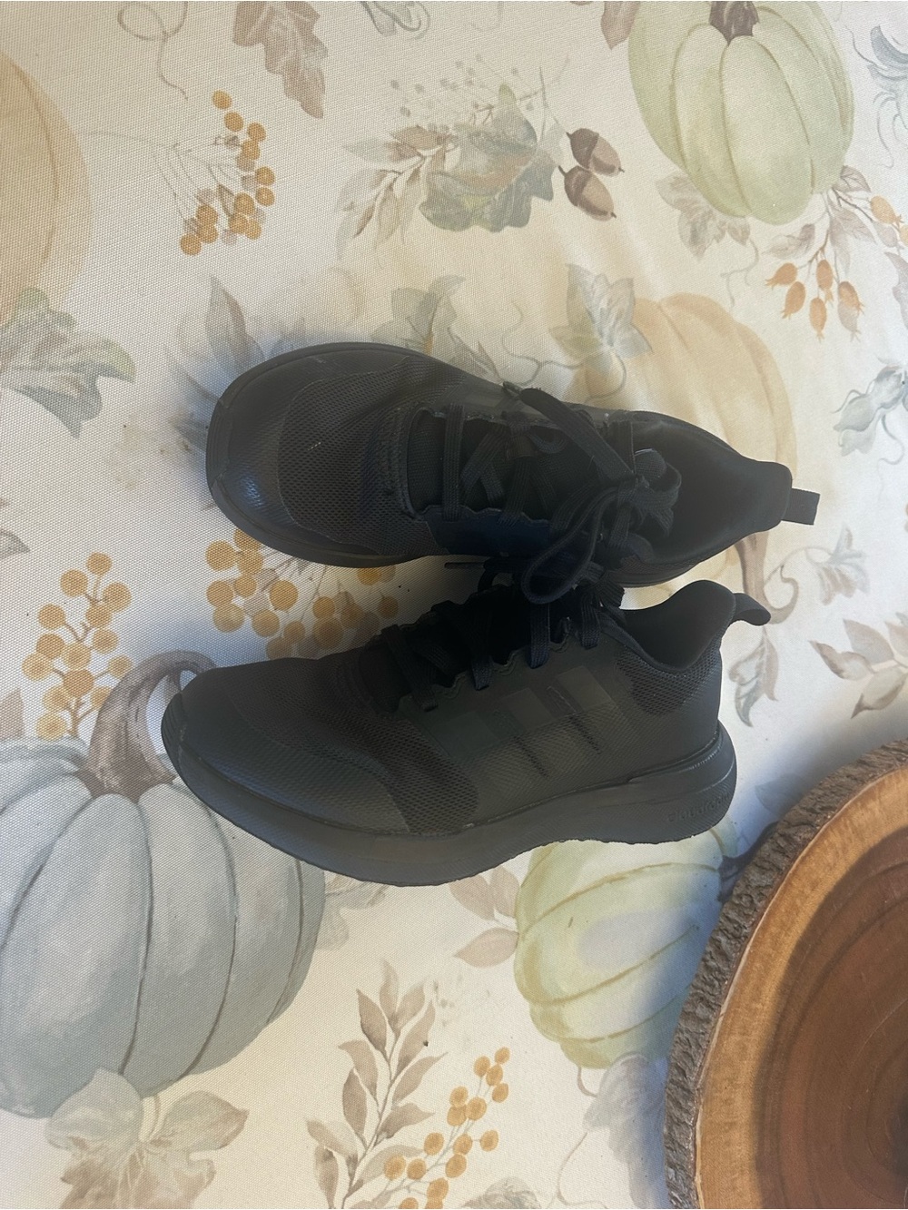 adidas Boy’s Black Athletic Running Shoes